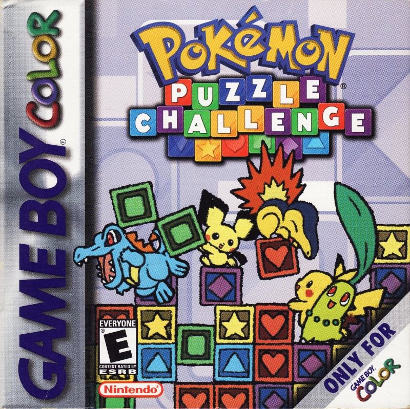 Capa do jogo Pokémon Puzzle Challenge